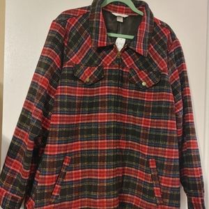 Plaid jacket NWT